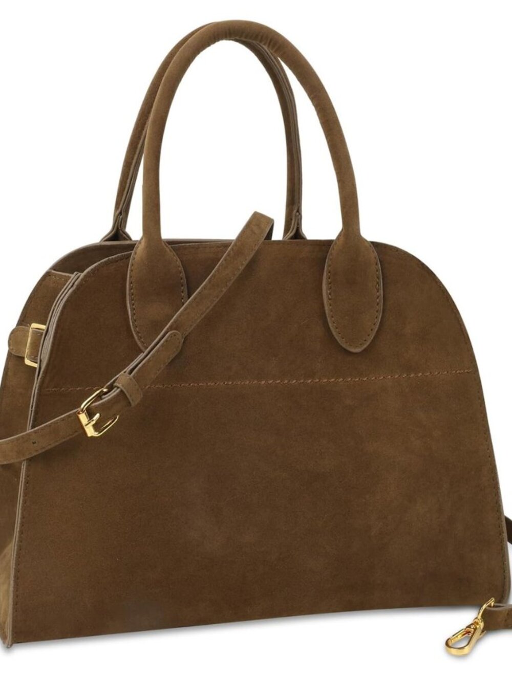 Large Suede Tote Bag For Women,Suede Retro Shoulder Bag,Crossbody Bag Faux
